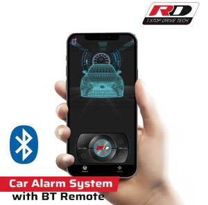 Car Alarm System With Bluetooth System