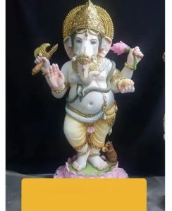 Marble Lord Ganesha Stone Statue