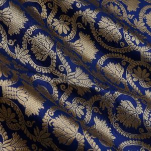 Deep Blue Silk Fabric