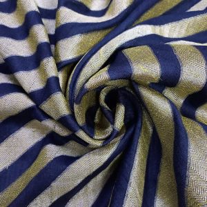 Dual Diagonal Lines Brocade Fabric