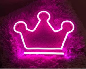 Crown LED Neon Sign