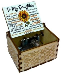 To My Daughter Musical Box