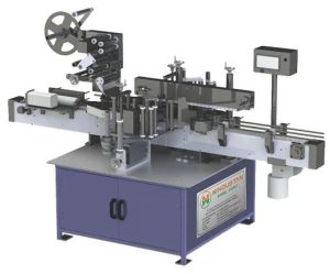 Front & Back + Top Side Bottle Labeling Machine