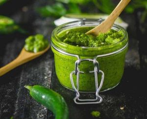 Frozen Green Chilli Paste