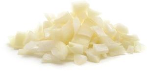 Frozen White Onion Dices 10 Mm X 10 Mm