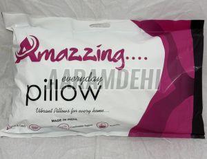 Amazing Satin Pillow, Color : White 17x27 Inch, Technics : Machine Made