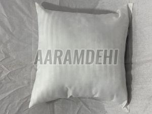 Plain Cotton Cushion, Color : White Classy For Hotel, Home