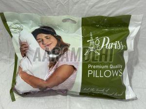 Paris Big Satin Pillow, Color : White 17x27 Inch, Technics : Machine Made