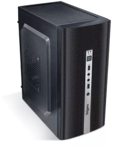 Fingers Turbo Mini Black CPU Cabinet With SMPS