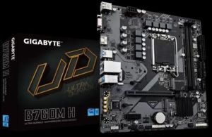 Gigabyte B760m H Ddr5 Motherboard For Intel 12th | 13th | 14th Gen