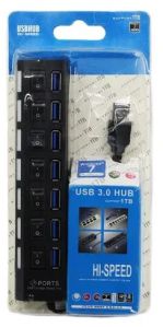 Hi-speed 480 Mbps 7 Port 2.0 USB Hub