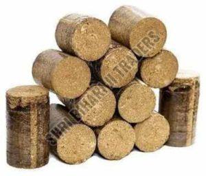 Common Mustard Stalk Briquette, Color : Brown, Packaging Type : Gunny Bag