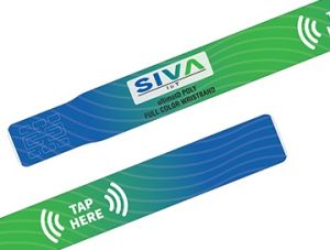 RFID Poly In Roll Wristbands