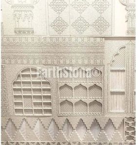 2D Carved Stone Wall Panels | Mughal Style