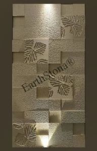Stone Cladding | Carved Leaf Pattern