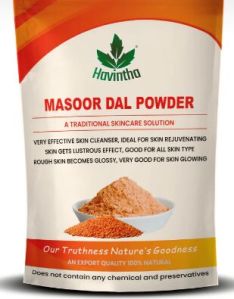 Masoor Dal Powder For Herbal Face Wash