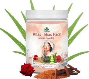 Natural Khas Khas Face Scrub Powder