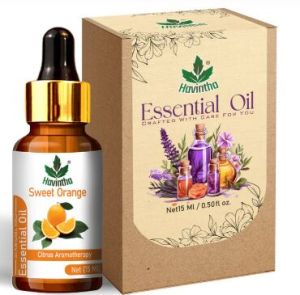 Orange Essential Oil For Fresh Mood, Dandruff and Acne Solution