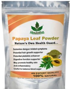 Papaya Leaf Powder For Healthy Skin, Help In Increasing Platelets, Anit Oxidant Agent