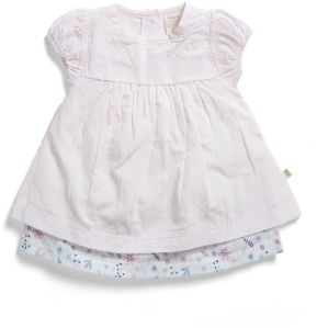 Porcelain Floral Style Baby Summer Dress