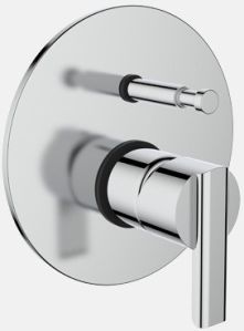 Dulcet Pioneer Single Lever Concealed Diverter For Bath &AMP;AMP; Shower High Flow Exposed Part Kit