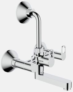 Sky Overhead Shower Arrangement Long Bend Pipe Wall Mixer