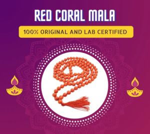 Red Coral Mala