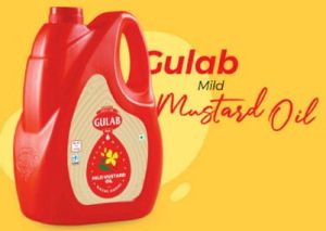 Gulab Mild Mustard Oil, Packaging Size : 5 Litre, Packaging Type : Plastic Can For Cooking