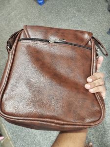 Mens Sling Bags, Color : Brown, Tan