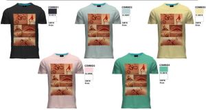 Printed Half Sleeves Men T-shirt, Speciality : Easily Washable, Comfortable