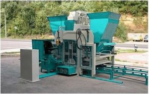 Stikine Concrete Block Machine, Color : Blue