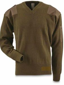 Woolen Police Pullover Sweater, Style : Non Zipper