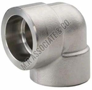 Polished Mild Steel Threaded Elbow, Dimension : 100-200mm For Pipe Fittings