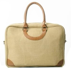 Jute Laptop Bag, Shape : Rectangular, Technics : Machine Made, Handle Type : Cotton Rope