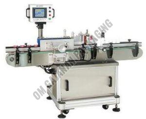 Electric Automatic Adhesive Labeling Machine, Voltage : 220V For Industrial