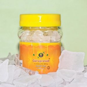 Guruprasad 100 Gm Bhimseni Camphor Flakes, Color : White for Worship