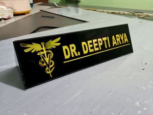 Desk Nameplate