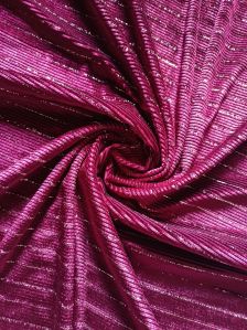 Polyester Lurex Velvet Sequin Fabric All Season, Packaging Type : Roll, Roll Length : 100 Meter