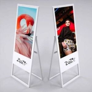 LED Glass DIGITAL STANDEE