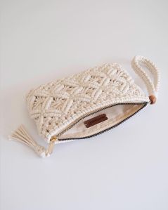 Cotton Dori Macrame Hand Bag