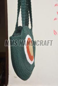 Handmade Crochete Evil Eye Bag, Gender : Female For Collage Use