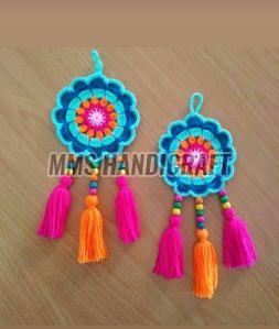 Hanger Chakri Crochet Handmade Door Hanging