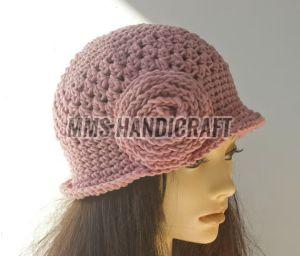 Wool Ladies Crochet Hat, Age Group : Adults