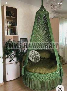 Macrame Butterfly Boho Hammock Swing Chair, Folding Style : Non Foldable For Garden.home, Hotel