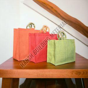 Plain Jute Bag, Closure Type : Zip For Shopping Use