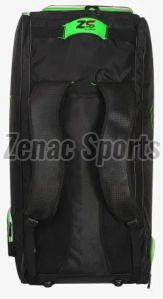 Zs Plain Polyster Duffle Cricket Kit Bag, Color : Black