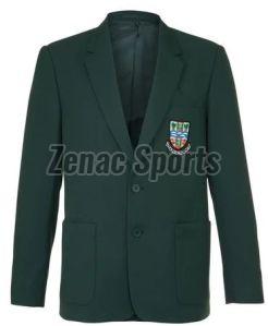 Plain Woolen School Uniform Blazer, Color : Green Large, Gender : Unisex