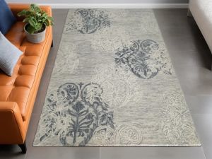 Abstract Hand Tufted Area Rug 5x8, 8x10, 9x12 For Home, Office, Hotel, Floor