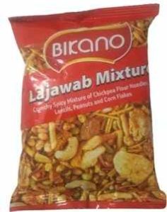 Bikano Lajawab Mixture Sealing, Taste : Spicy, Packaging Type : Plastic Packet