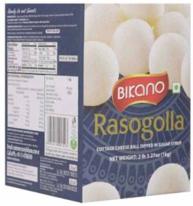 Bikano Rasgulla, Color : White, Taste : Sweet